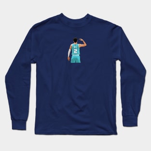 LaMelo Ball Vector Standing Long Sleeve T-Shirt